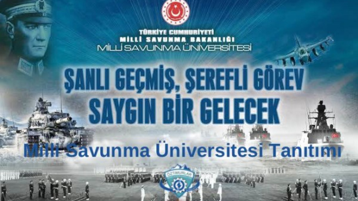 12. Sınıf Öğrencilerimize Milli Savunma Üniversitesi Tanıtımı Yapıldı.